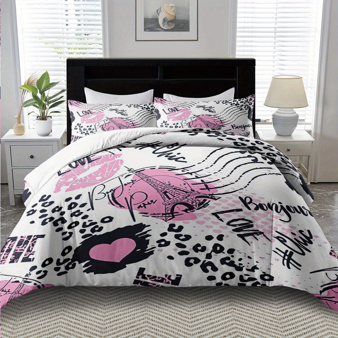 

2/3pcs Duvet - Bedding , All- Set , Washable, , Sanded , 90gsm (includes 1 Duvet Cover + 1 Pillowcases, No )