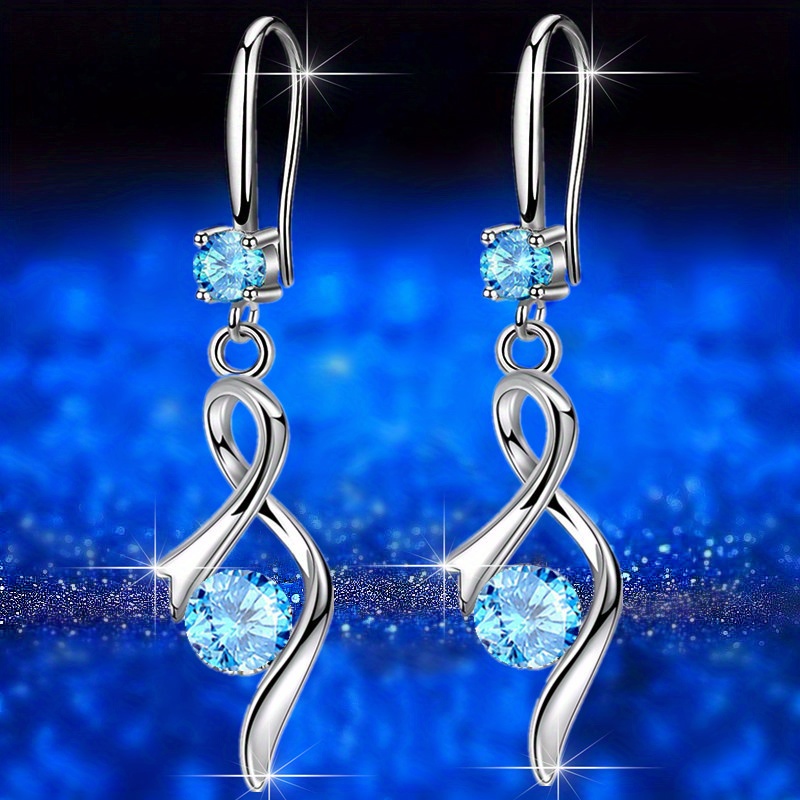 TEMU A Earring - A Romantic 520 Valentine's Day Gift, Suitable For, Wives, And Mothers, Expressing Your Deep, Making Them Shine With Radiance, Showcasing Elegant Charm.