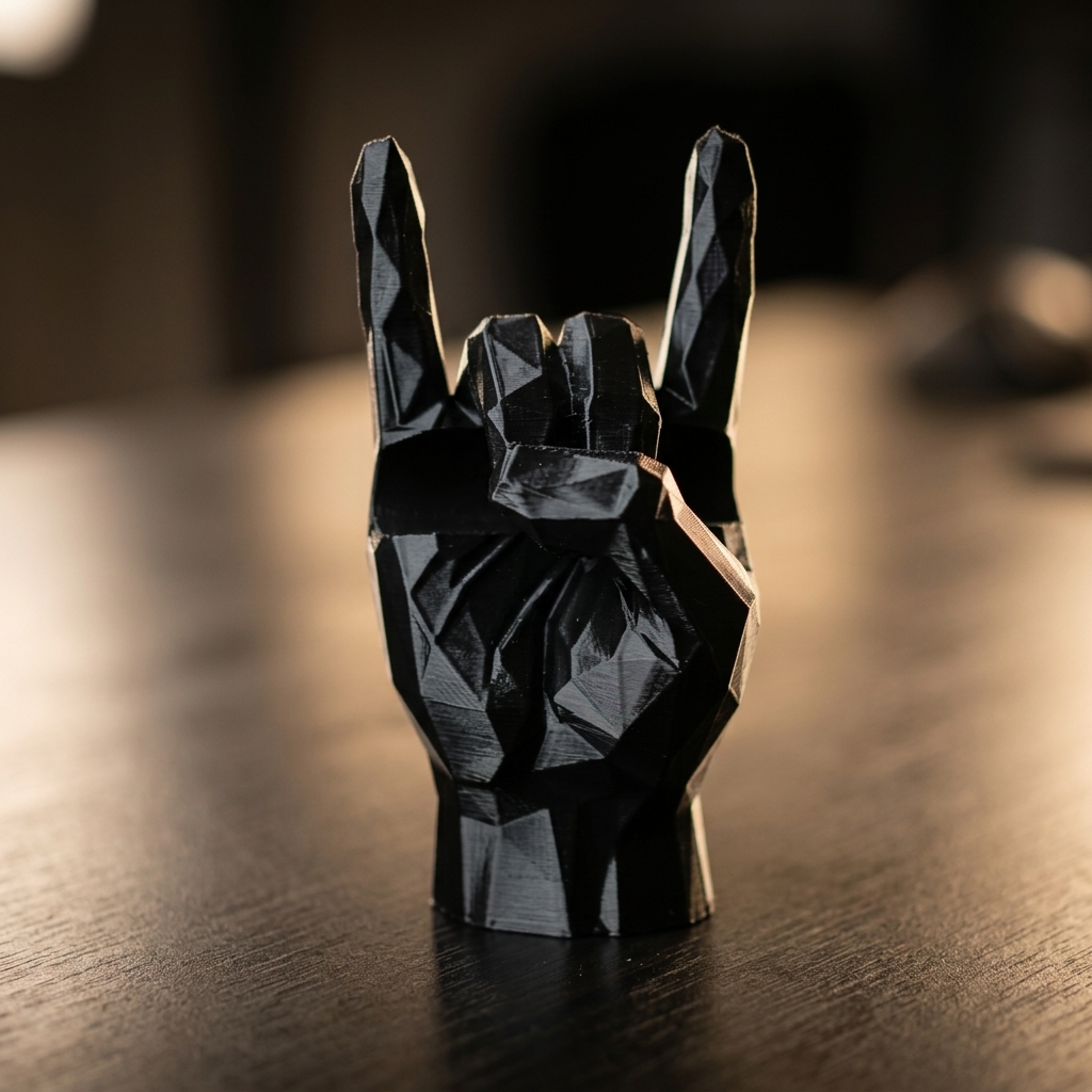 TEMU Available In Multiple Colors, This 9.18cm/3.61in Heavy Hand Gesture Pen Holder As A Decorative Ornament And A Pen Stand. It Can Hold Ballpoint