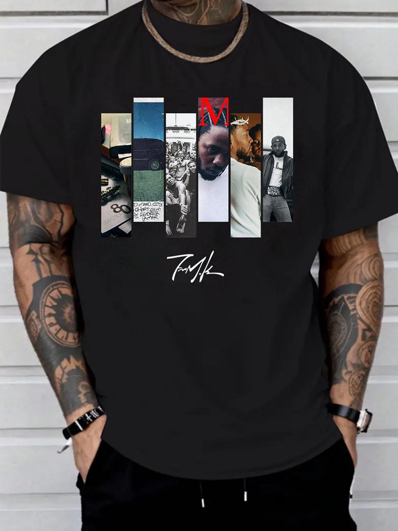 t shirts rapper sold on Temu United States
