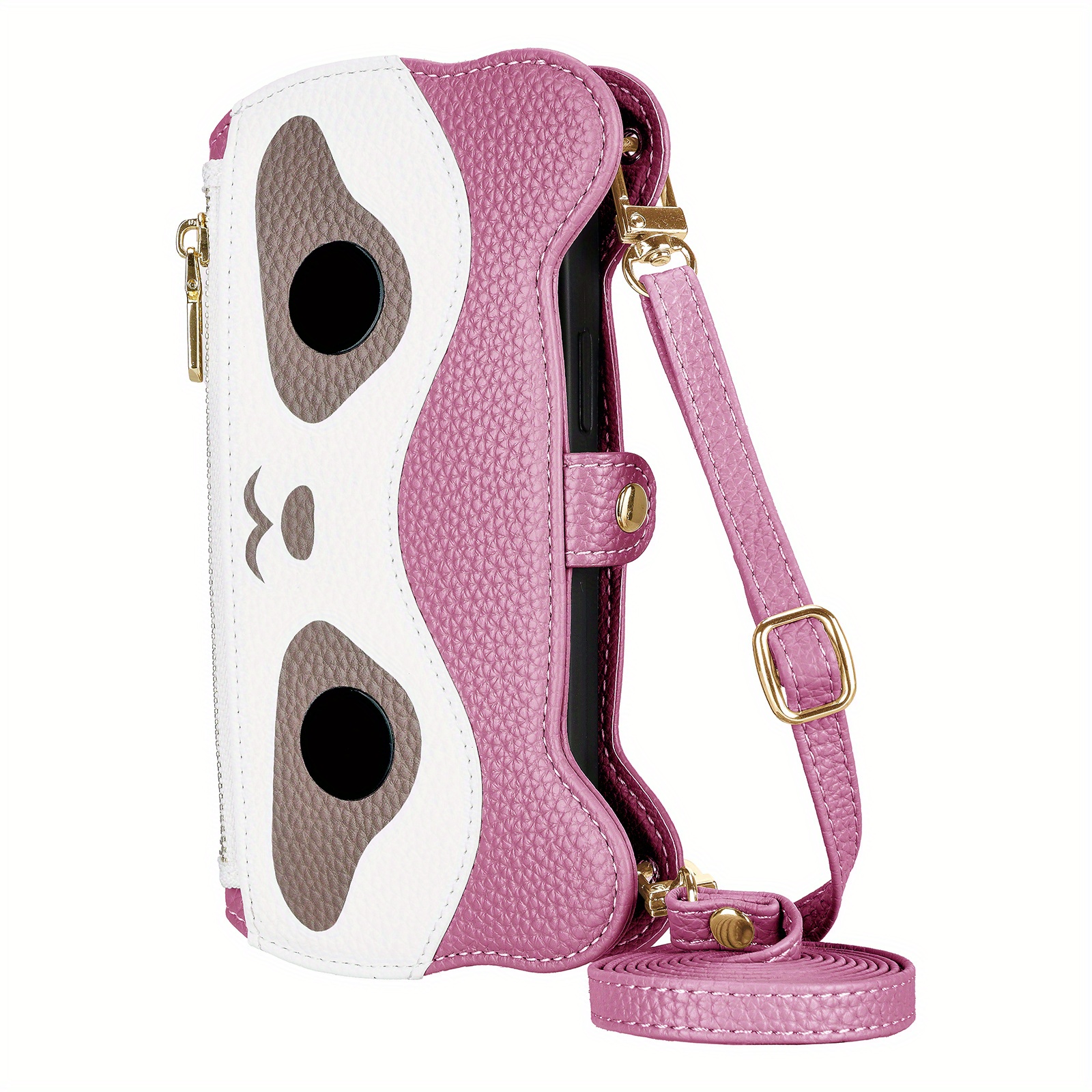 TEMU Phone Case: For Moto 50 50neo 20 30 40 40neo 30neo 50 60 E13 E20 E15 G05 Ultra 5g 50 Luxury Faux Leather Phone Case Bracket Lanyard With Card