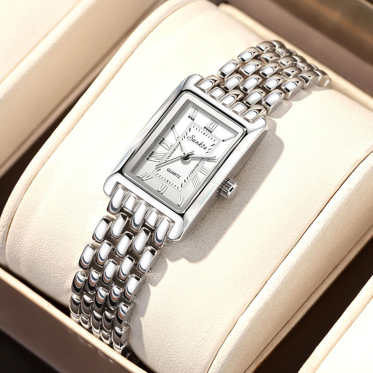LIGE 2026 Women's Thin Elegant Quartz Watch, Stylish Design