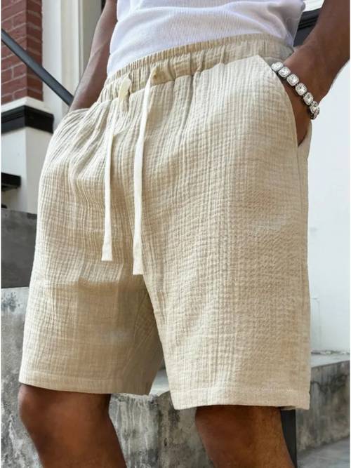 2026 neue sommer vielseitige leinen shorts, leicht und atmungsaktiv, cool und zu jedem outfit passend