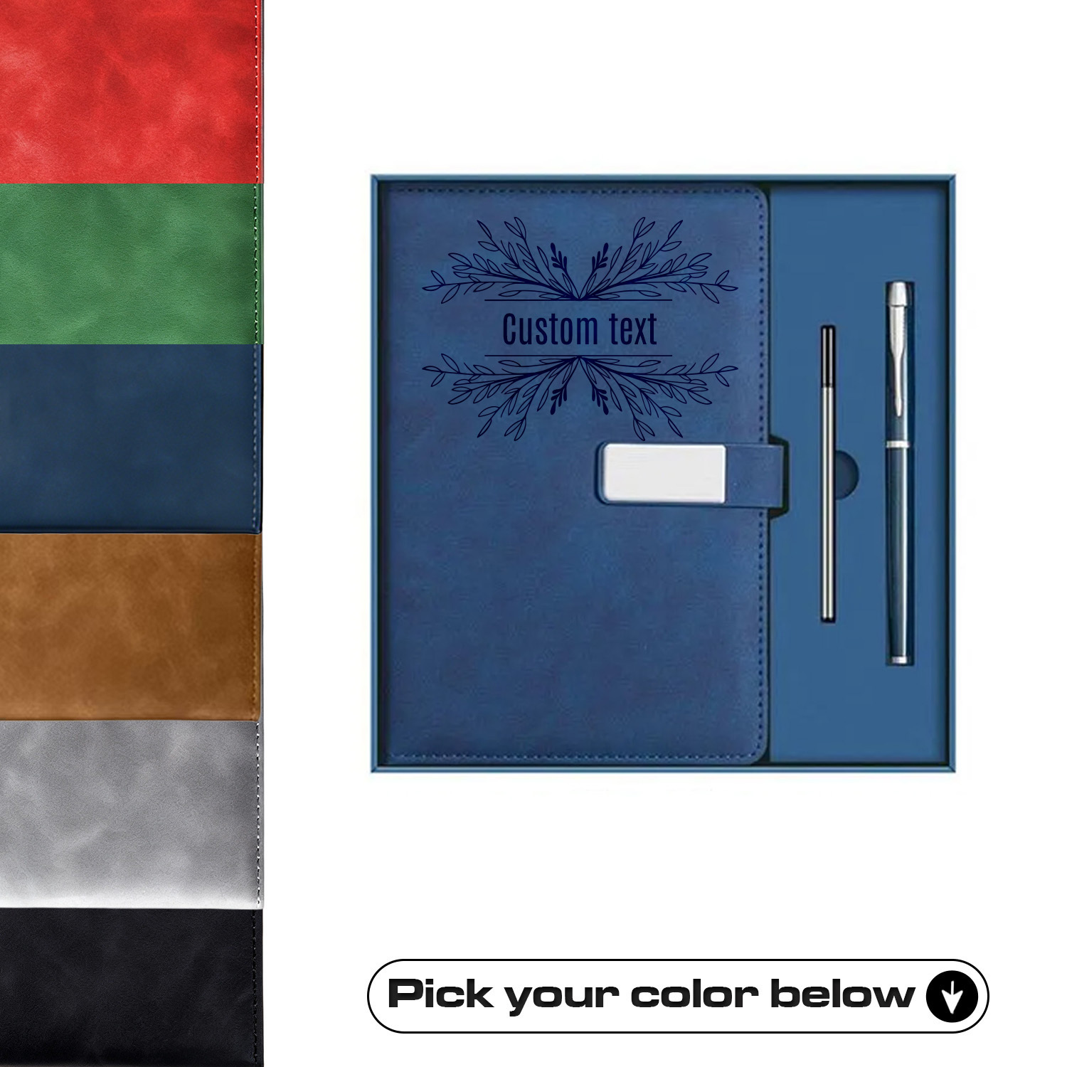TEMU 1 Set Personalized Notebook Gift Set For Students, Studying, Writing, And Journaling, Thanksgiving And Christmas Gifts
