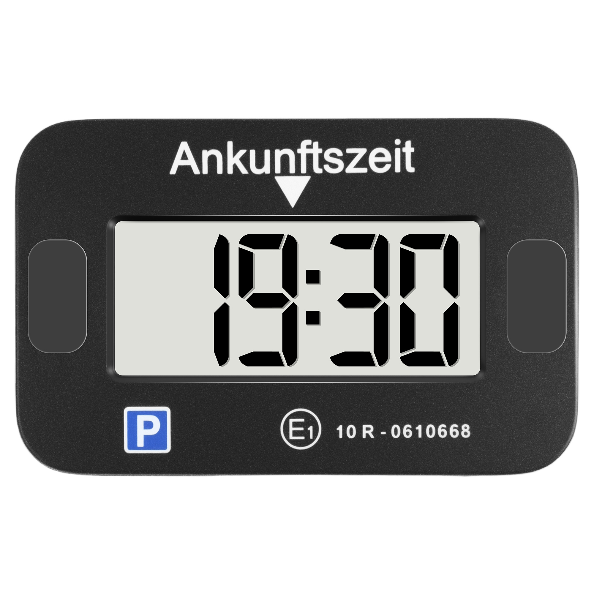Magnetic Electric Parking Timer, Large Led Digital Display, Precise Timing, Portable Mini Auto Accessory For Temporary Parking