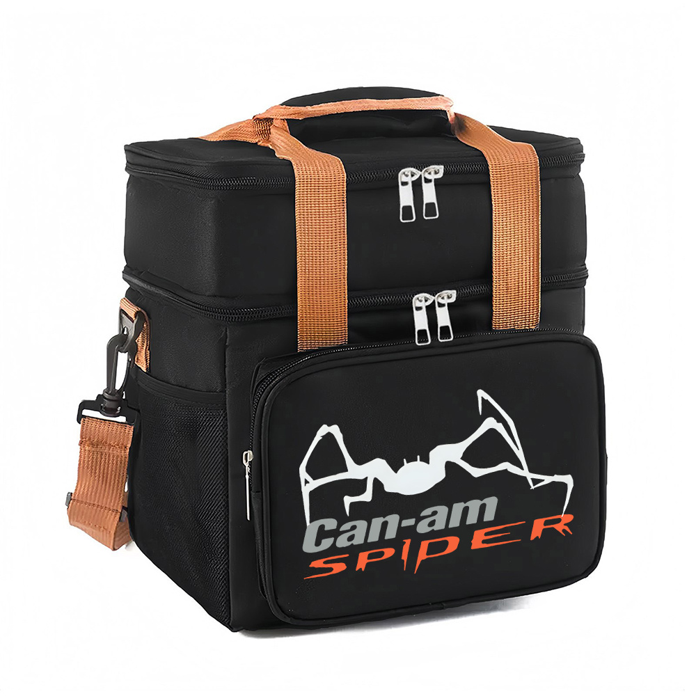 TEMU 1 pièce Sac glacière isotherme portable Spyder pour bureau et -, contact alimentaire