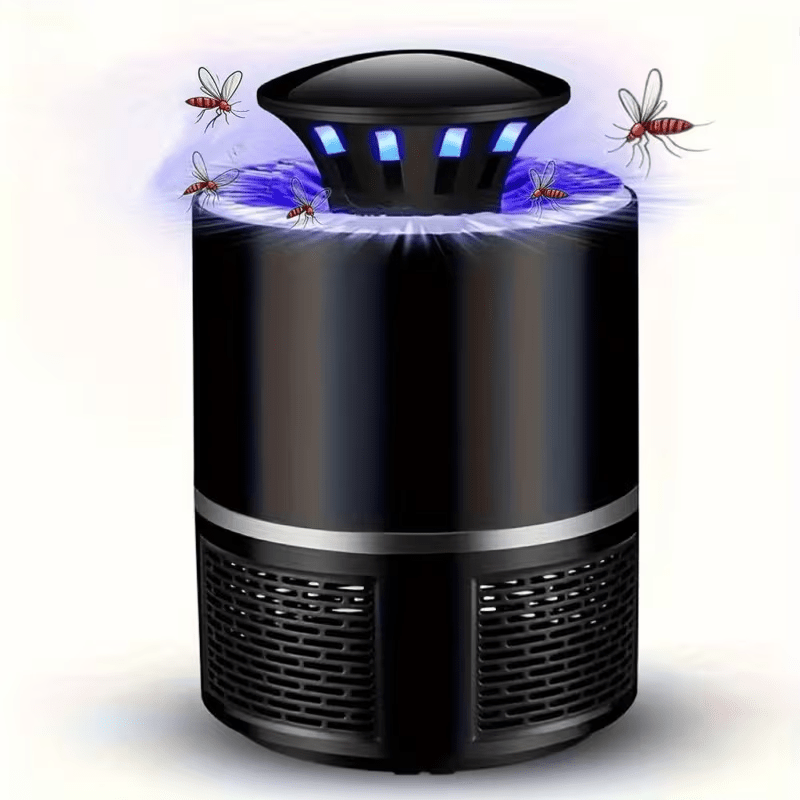Silent Photocatalytic Bug Trap For Indoor And Courtyard, Plug--efficient And Fly Catcher, Practical Summer Household Pest Control Device
