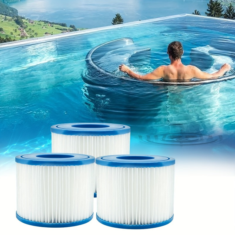 Saluspa Hot Tub Accessories Future Way Type VI Spa Filters Compatible With  Coleman Filtre Spa
