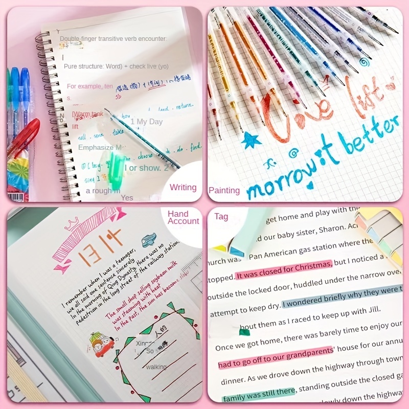 36-Color Color-Changing Glitter Pen Set