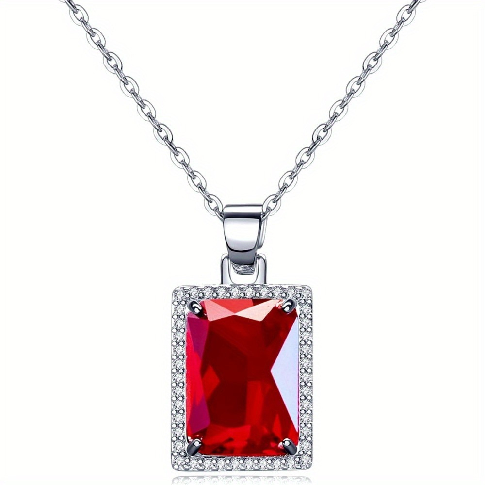 Square Necklace Family Gift Christmas Halloween