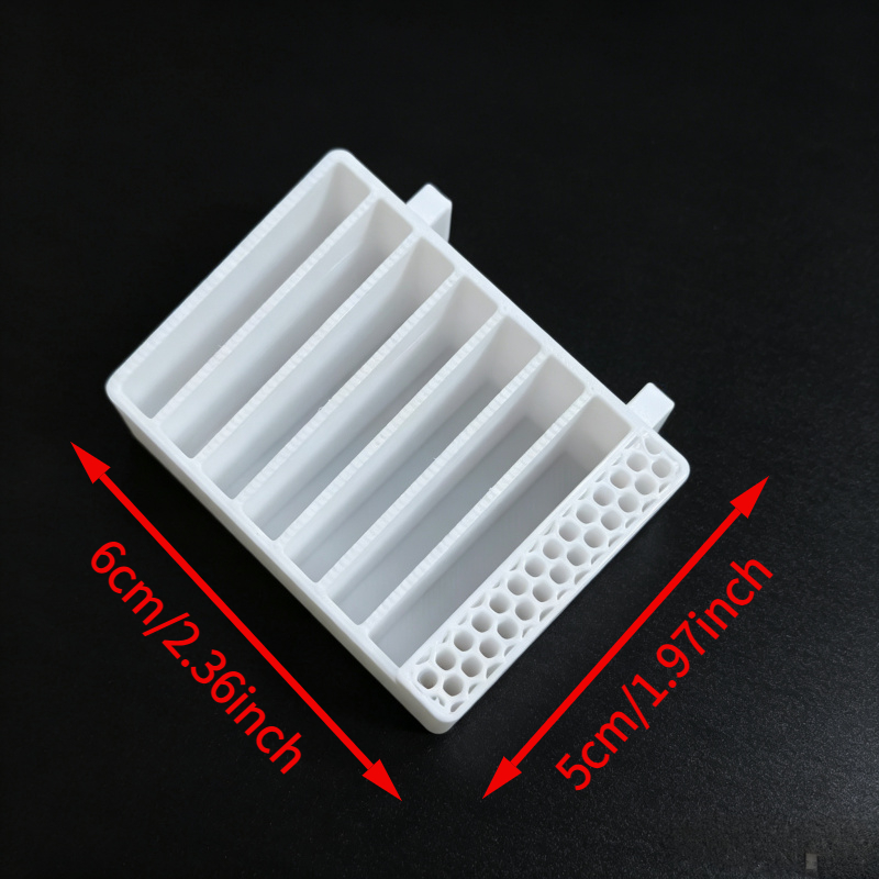 TEMU Porte-aiguilles spécialisé pour machine à coudre pour panneaux perforés, boîte à aiguilles à compartiments multiples, organisateur d'outils de