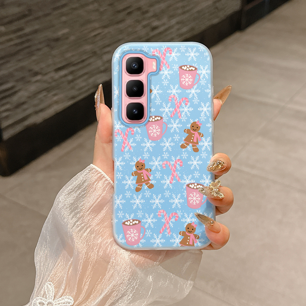telefoonhoesje: huidgevoel twee-in-één dubbellaags materiaal geschilderd geleihoesje, geschikt voor   hot  /5g,  i/4g,   pro+/4g, hot 50, 50 pro+, hot  /  pro/4g, hot 30i, hot 12i, hot 12i, hot  , hot 11 play, hot  , vingerafdrukwerend, valbestendig, schokbestendig