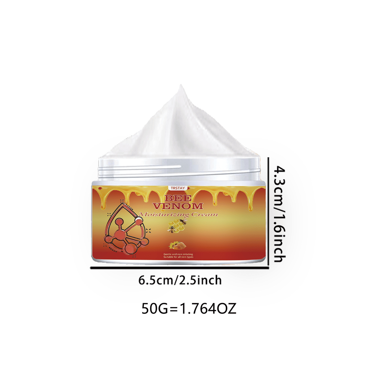 TEMU This 50g Lip Cream Hydrates With Hyaluronic Acid, Is Free From Alcohol And , And Enhances The Skin's Moisture