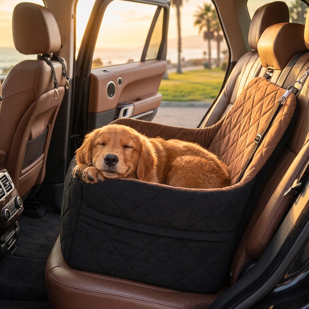 pet supplies car passenger seat elevator non slip car pet bed for small to medium dogs Product details 6