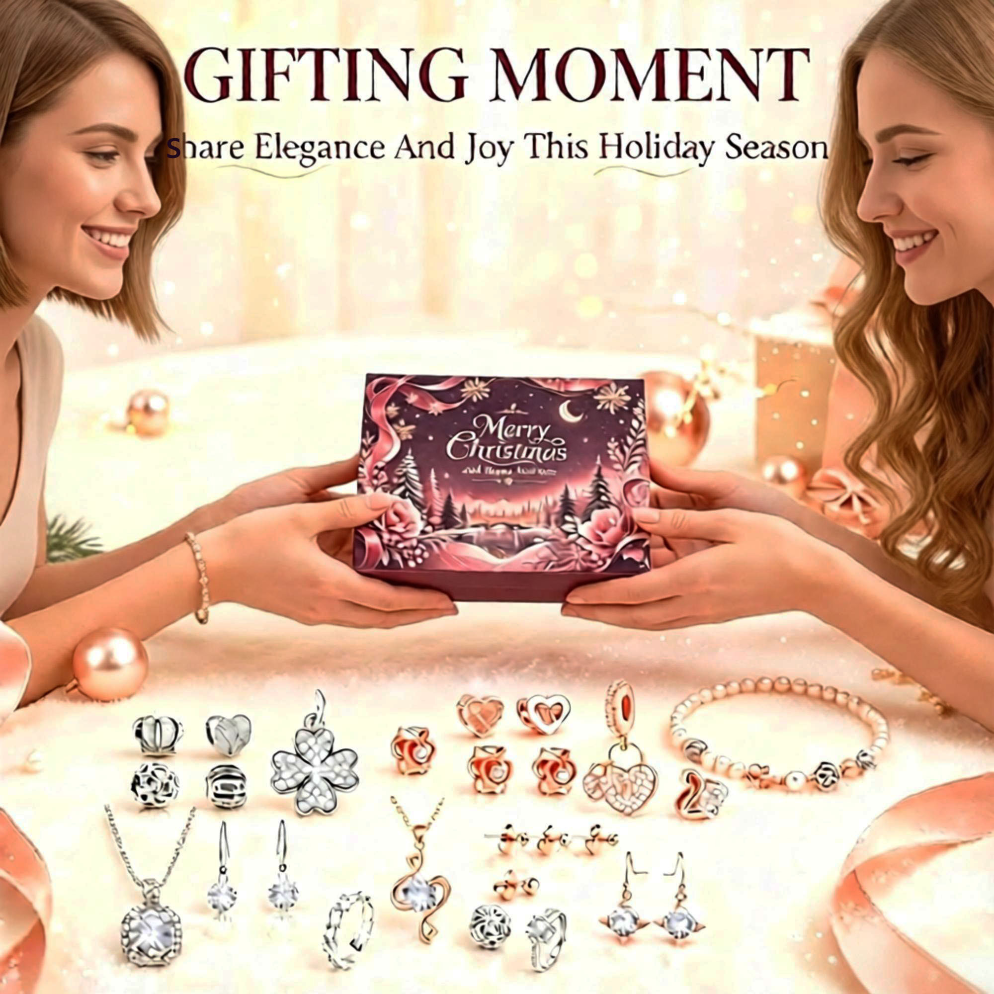 2026 Christmas Advent Countdown Calendar, Multi-Scene Gift