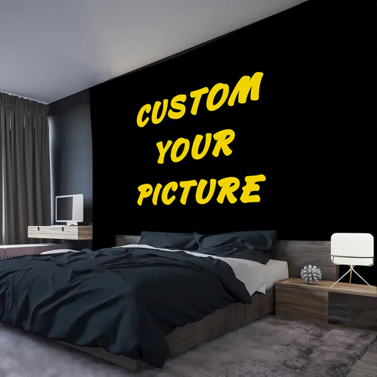 Custom Your Picture Backdrop, 1pc