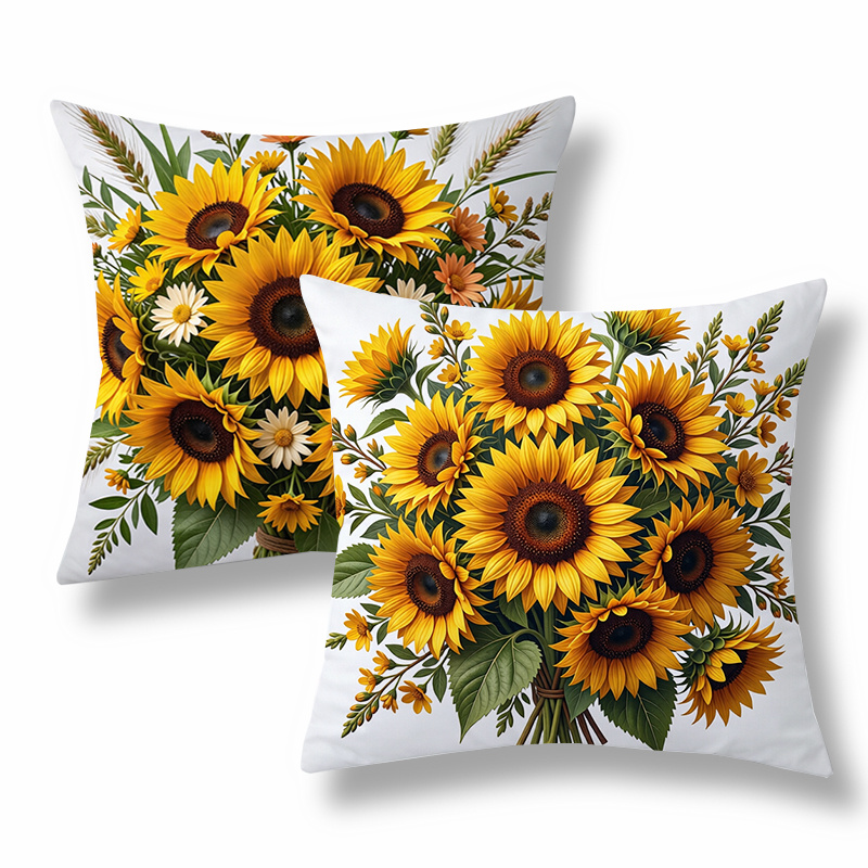 TEMU Set federe per cuscini in stile , fodere decorative per cuscini, design con motivo a , tonalit� -. Federe versatili per , poltrona, letto della