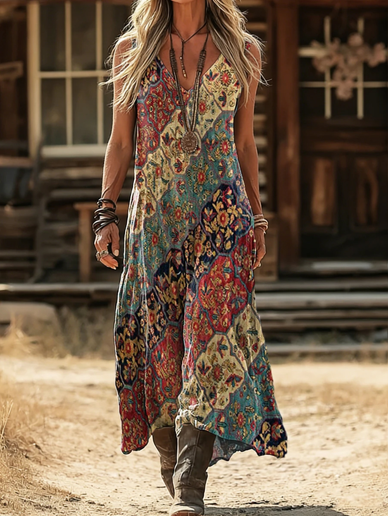 western dresses women sold on Temu United States