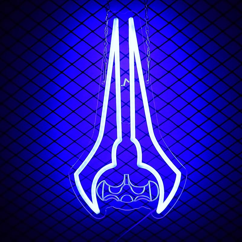 TEMU Energy Sword Neon Light For Wall Decoration, Dimmable Master Sword Led Lamp Suitable For Gaming Room, Men's Den And Party Decor First-person