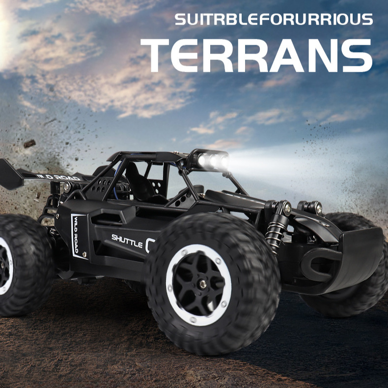 1:16 Scale All Terrain RC Off-Road Vehicle, 2.4GHz RC Kids Toy Car, Durable Alloy And Plastic, Fun Racing Car Model That Can Climb And Drift - Perfect As Party Favors And Holiday Gifts