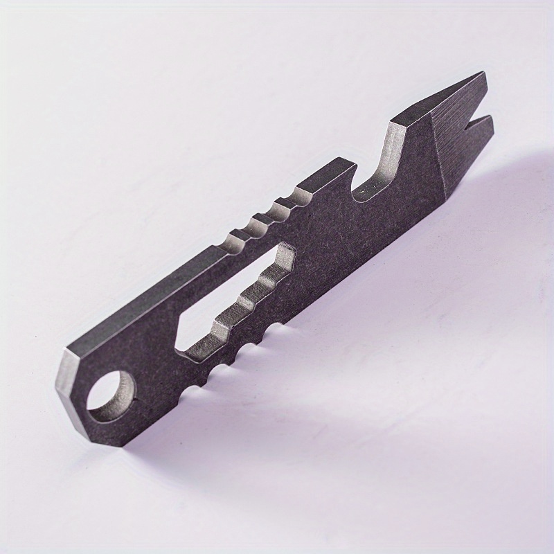 Titaner Edc Multi-tool - 12-in-1 Titanium Alloy Pry Bar With Bottle Opener, Survival Gear For Outdoor Camping, Emergency Tool | - & 2025 | Factory Direct