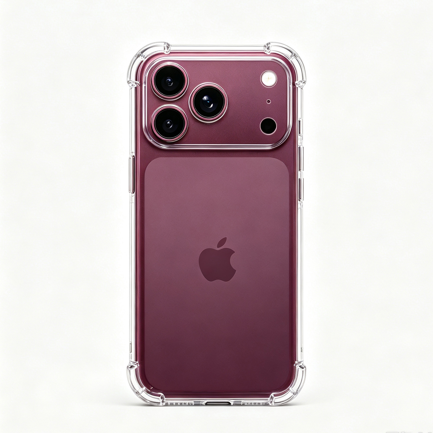 TEMU Phone Case - Phone Case: Phone Case - Transparent Phone Case Corner Strap Daily Outing Protective Cover For Iphone Pro Pro Max Full Series For