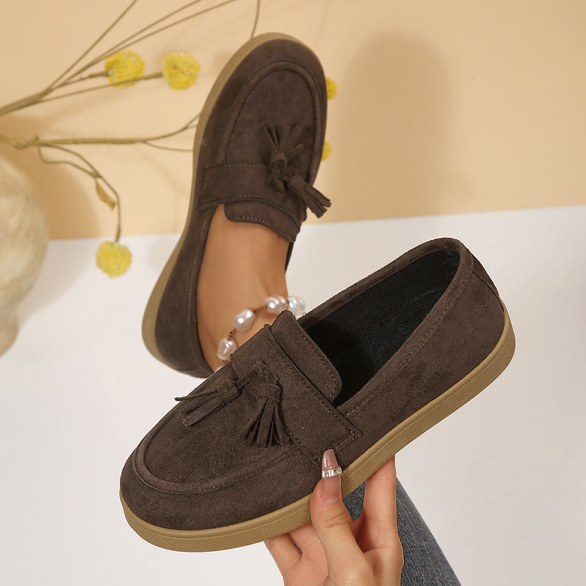 TEMU Fashionable Women's Loafers, Women Shoes