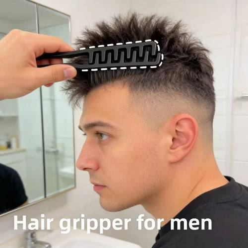 mens styling comb 1 or 2pcs made of plastic for simple styling a versatile tool for daily and dorm use compact and portable for quickly tousled high top hairstyles flyaways