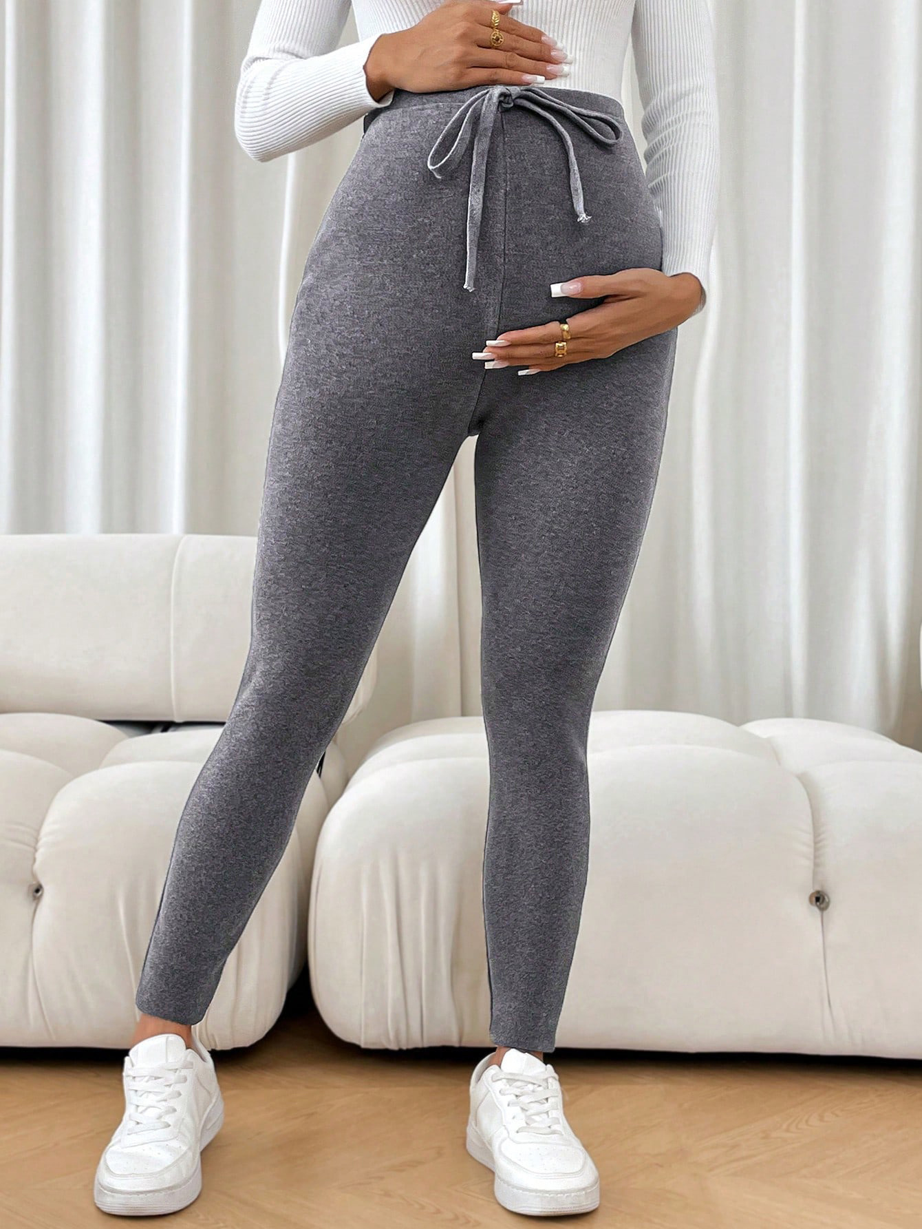 leggings embarazo forro polar elasticidad Temu Uruguay