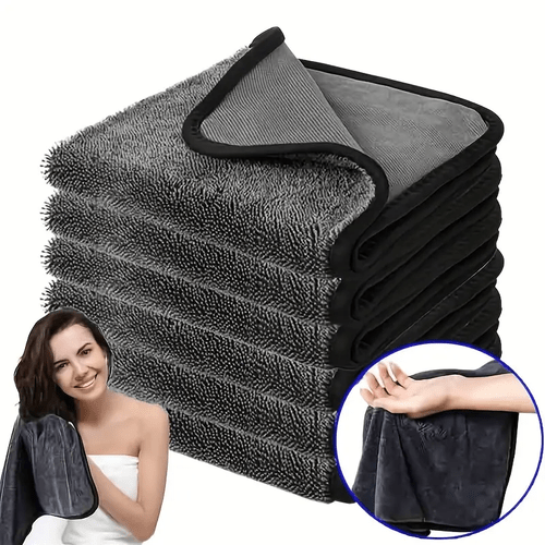 6 pack magic microfiber cleaning cloths no super soft absorbent for kitchen bathroom electronics glasses faucets quick reusable cloths compatible with faucets cleaning towels
