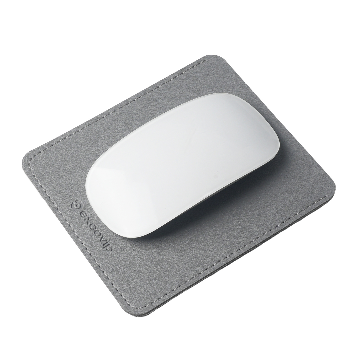 TEMU 1pc: Pu Mouse Pad Storage Bag, Multifunctional Mini Solid Color Small Pad, Simple, Cute, Stylish, Soft, And Comfortable For Office, Study, And