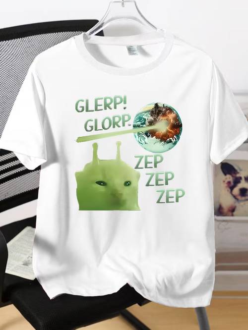 item picture and earth fun pattern printed childrens t shirt