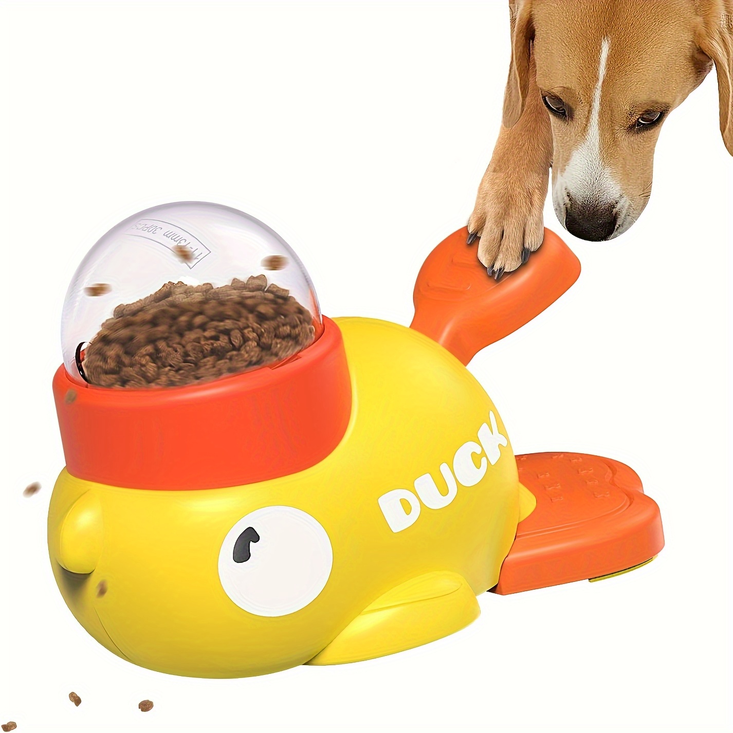 Interactive Press-to- Treat Dispenser Toy, , 2 Color Options , Promotes And Mental Stimulation