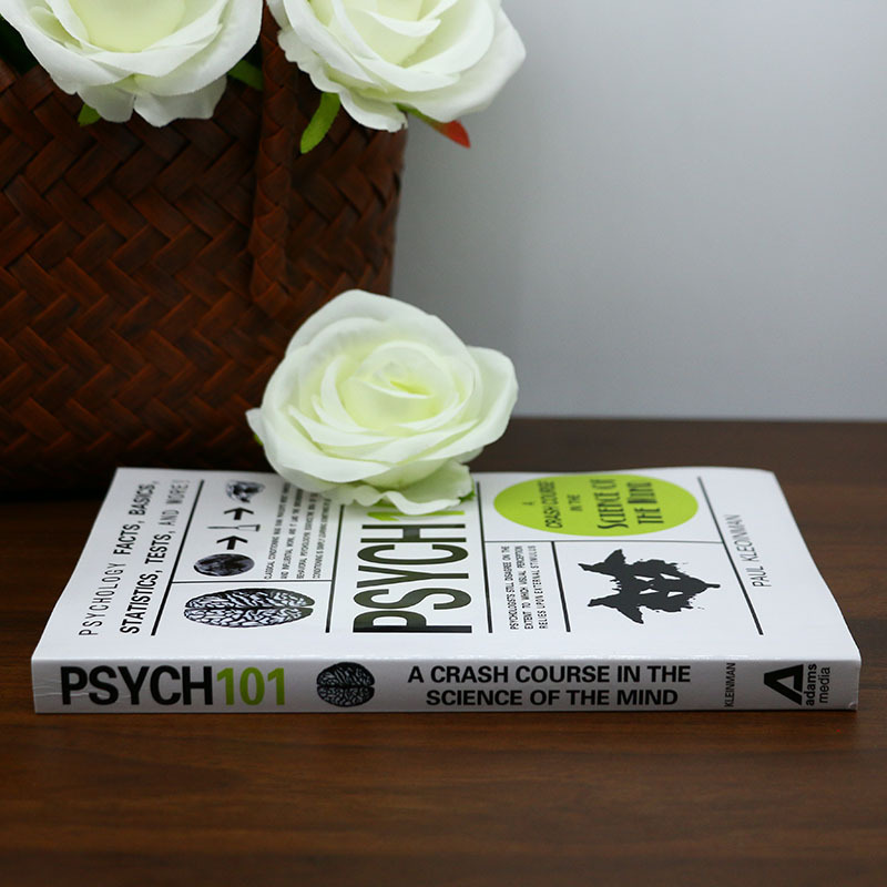 Psych 101: Comprehensive Crash Course in Psychology Book - Authoritative Intro Guide with Facts, Stats, Tests for Students, Professionals & Self- - Ideal Psychology Resource for Mental Growth & Holiday Learning Gift