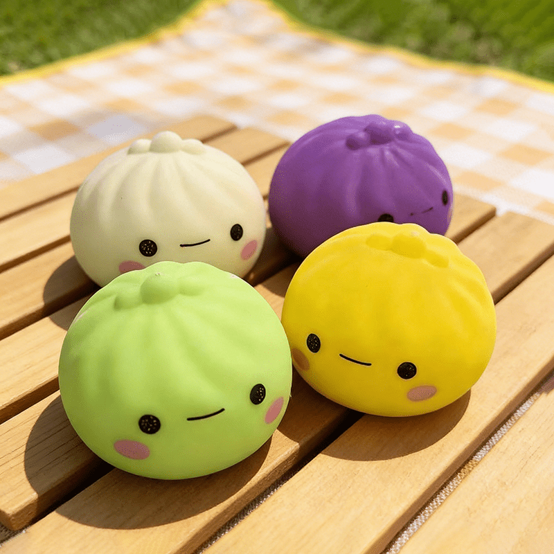   bun     designed handmade with     and good stickiness suitable as a gift for the office christmas halloween easter and birthdays a fun press and stick game desk decoration with a steamer random color