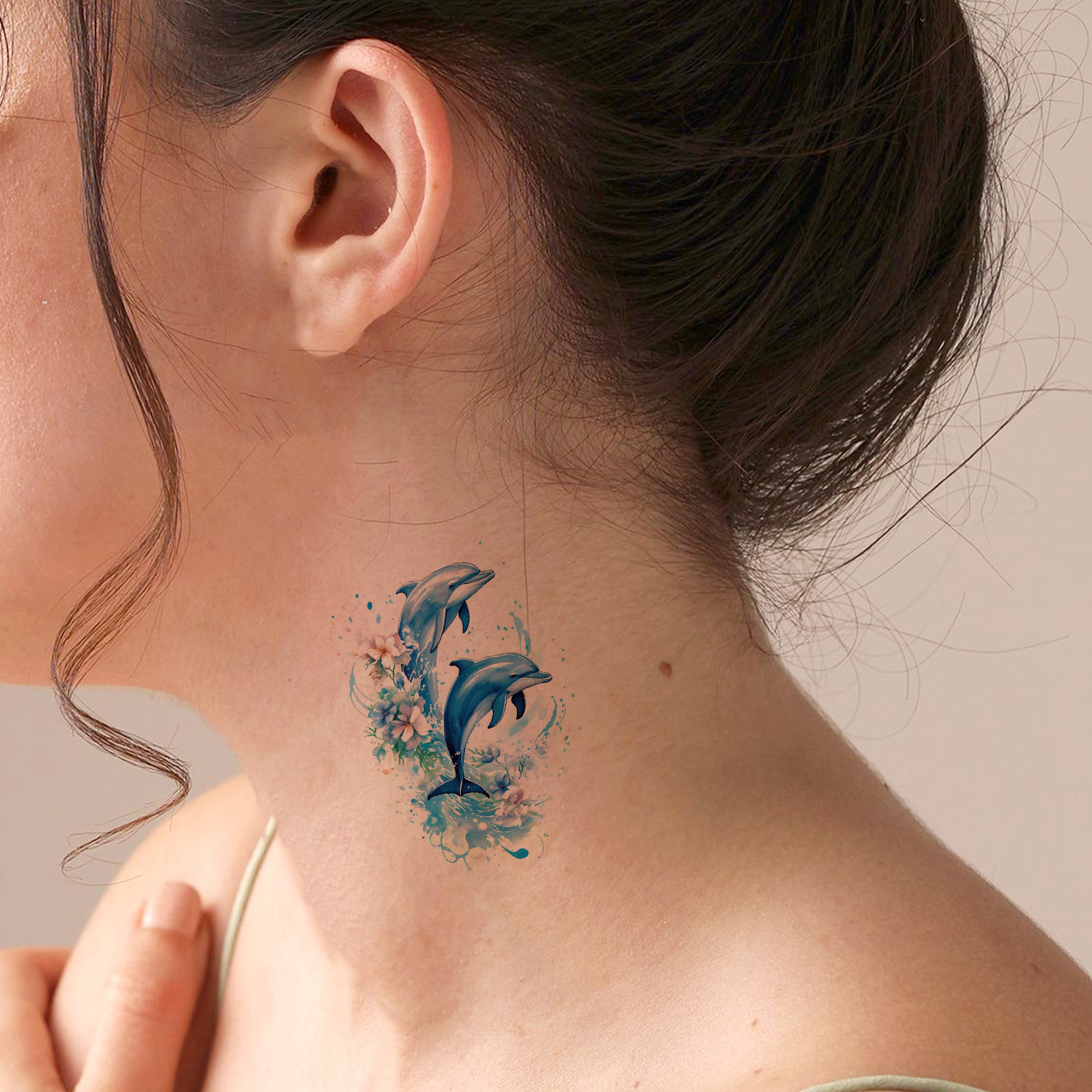 10 Hojas De Tatuajes Temporales De Animales Para Niños – Impermeables Y Hipoalergénicos – Fáciles De Aplicar Y Quitar