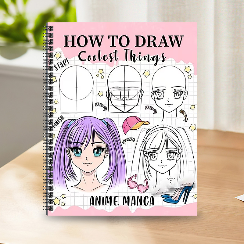 TEMU アニメ・マンガの描き方 ブック：初心者・ト向けテクニック、マンガのスケッチ講座、クラス、スキ