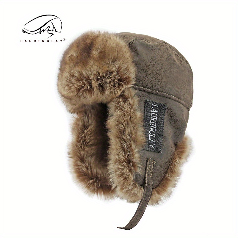 E-shop Neue Herbst/Winter verdickte warme Unisex Outdoor winddichte kältebeständige Lei--Mütze mit Ohrenschutz, Mütze im -Stil
