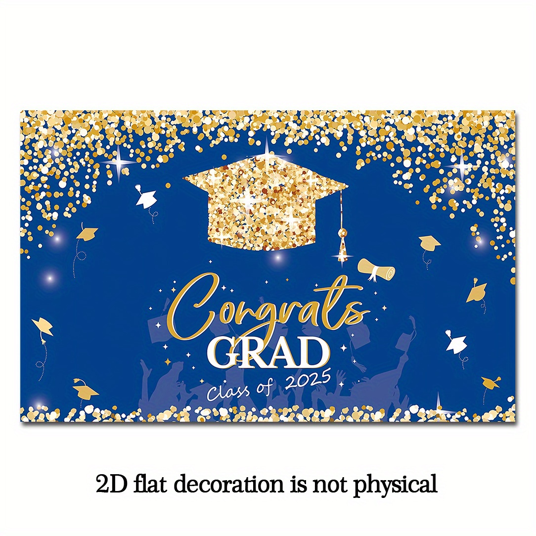 Blue And Red Graduation Centerpieces For Tables 2022 9Pcs, Graduation Honeycomb Centerpieces Graduation Decorations Supplies Favors Class Of 2022, You