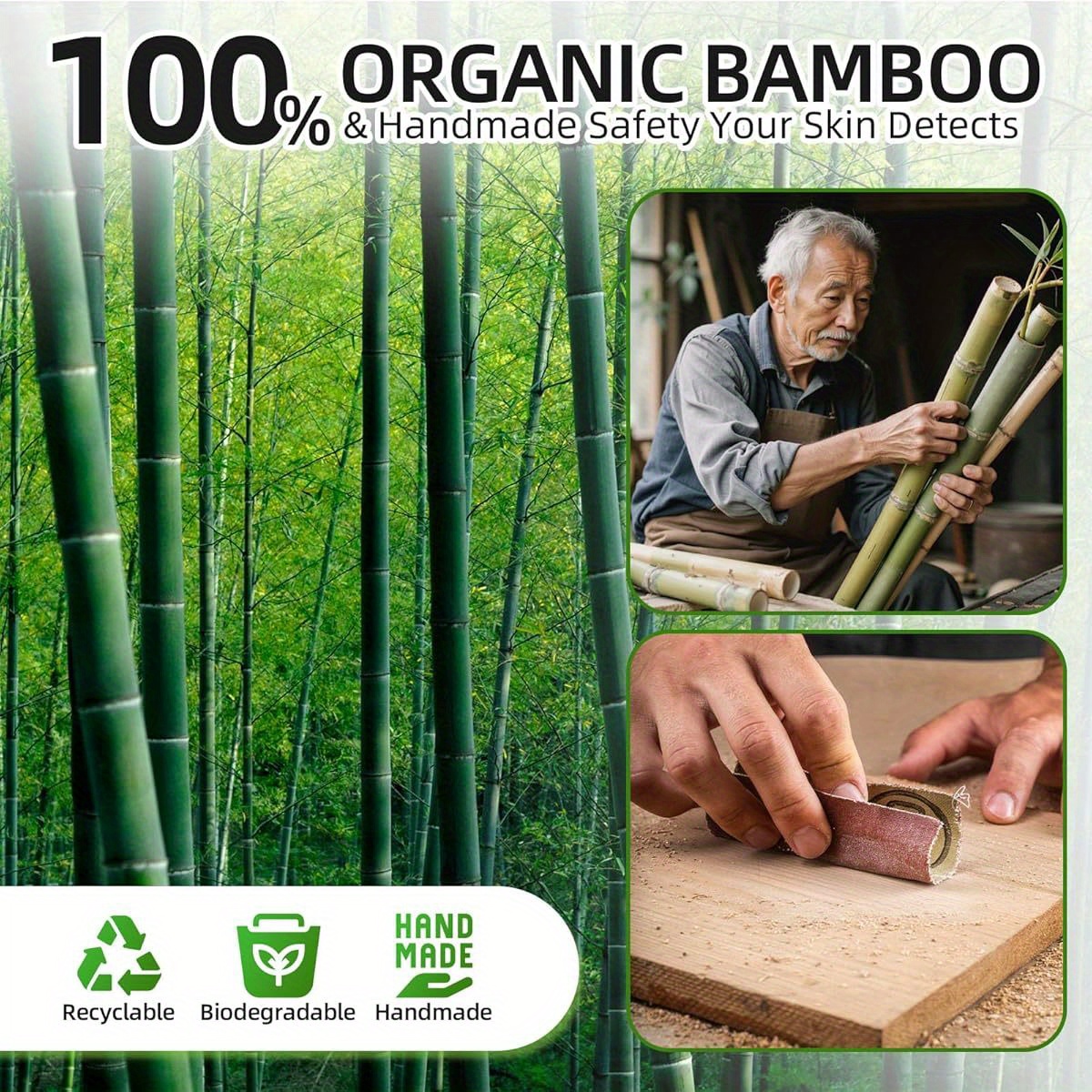bamboo wooden back scratchers 16   scrubber for   women and people who need   hands instant from itching good practical   gift for friend family father s   massager handheld massager ergonomic scratcher durable wood natural material   tool reach extender   elderly care Product details 1