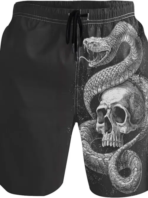 Gothic Machine Colors goth swimwear sold on Temu United States