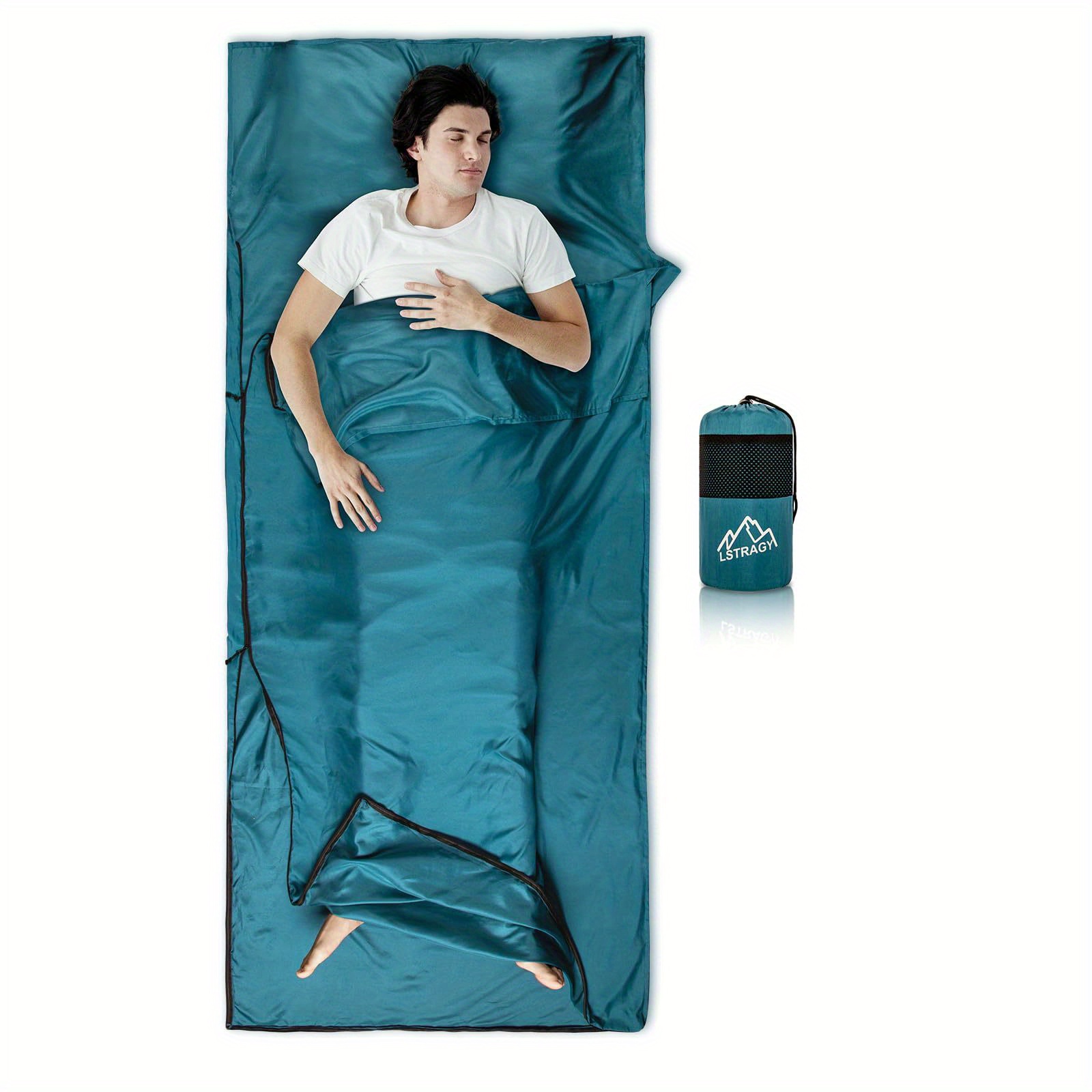 ultraleichter schlafsack bezug 380g zwei wege reiverschluss - Temu Germany
