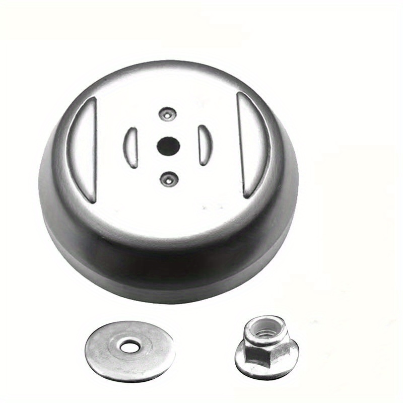 Image of Set Of 3 Stainless Steel Holders For Lawn Mower , Additions For Lawn Mower , Universal Stainless Steel Holders Compatible With Different Lawn Mower Models