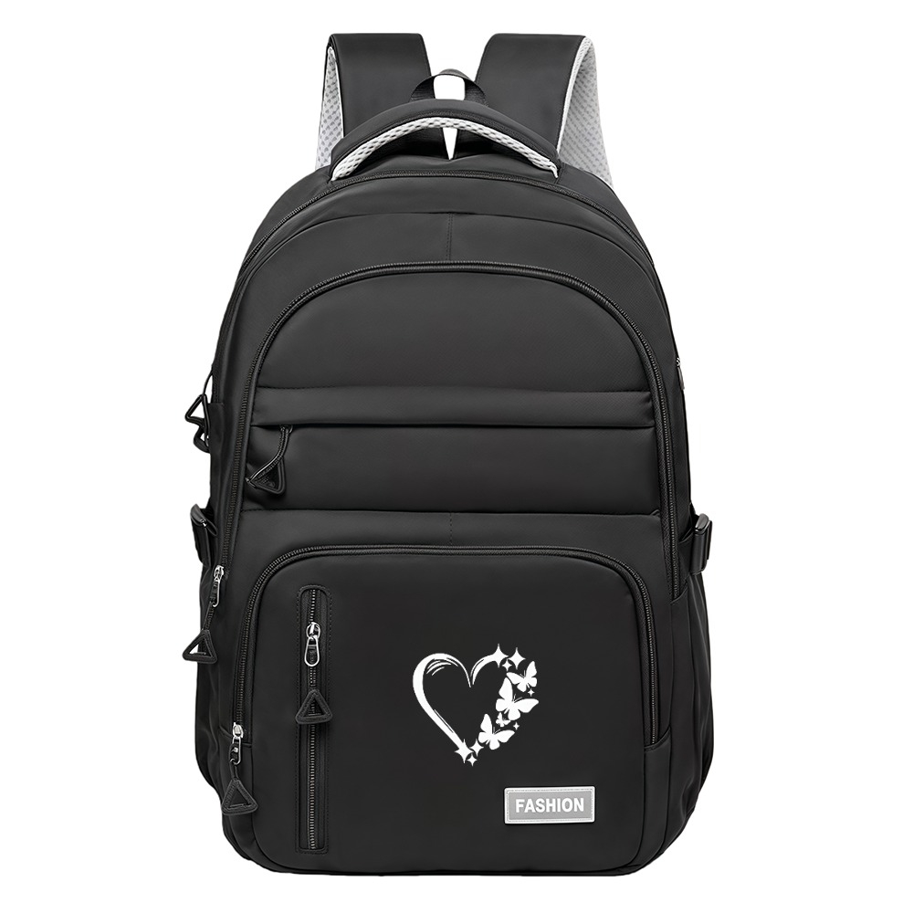 TEMU Love And Starlight Fashion Backpack, A Spacious Backpack Ideal For Daily Commutes, Shopping, And Travel. Stylish For Commuting, Practical And