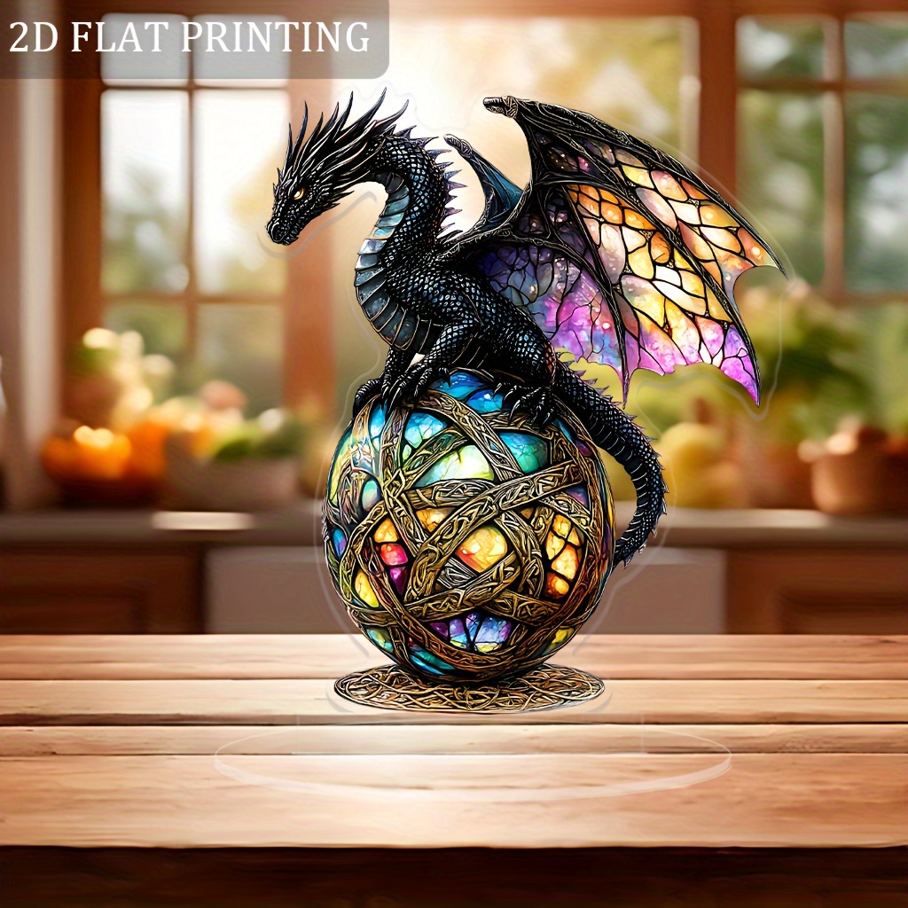 Beautiful light up Dragon Statue selling