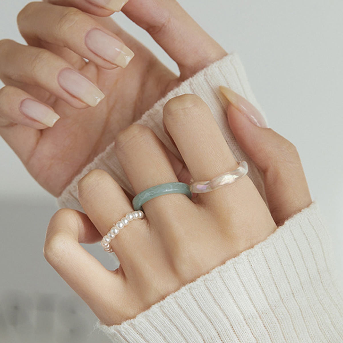 Alec Ring Set for Women - Retro Index Finger Fashionable Unique Ring