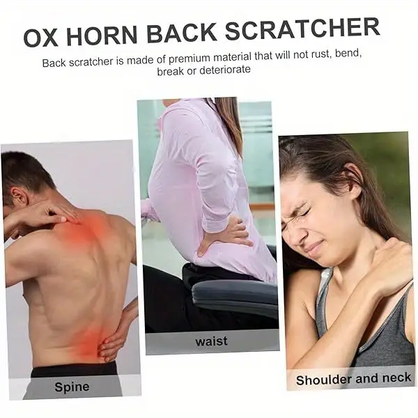 men s back scratcher - heavy-duty natural wooden back massager & tool with ergonomic grip, for home, office, travel - posture- back scratcher for muscle tension, posture - ideal gift for men, back massager for back, home relaxation, stylish accessory, durable construction, grooming accessory, office workers, posture , , sturdy build, accessory, office professionals Product details 0