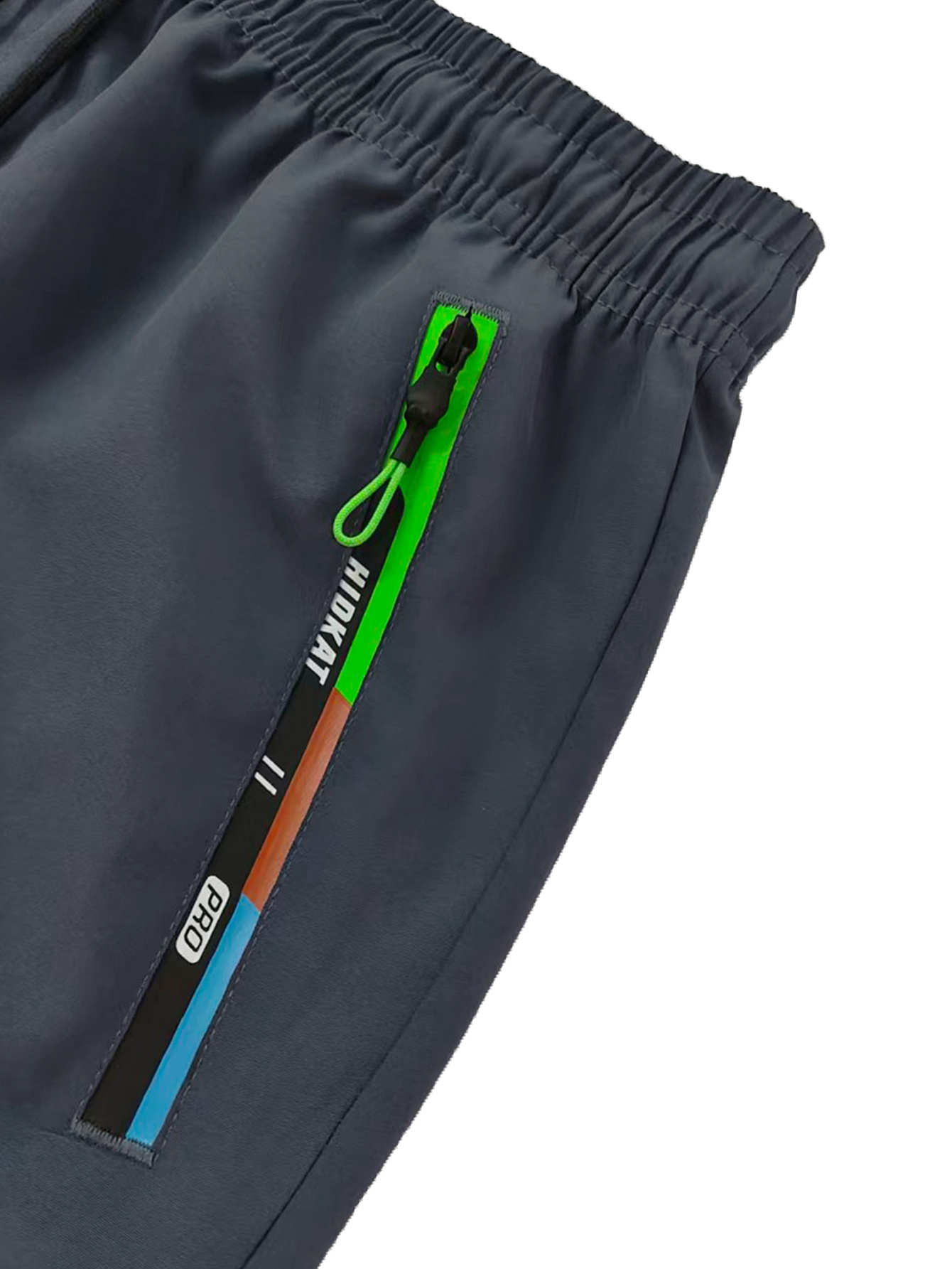 Women's Summer Fashion Casual Sports Three-Quarter Shorts with Drawstring Waist and Multi-Color Zipper, Suitable for Summer Outdoor Leisure, Sports, and Daily Fashion Wear