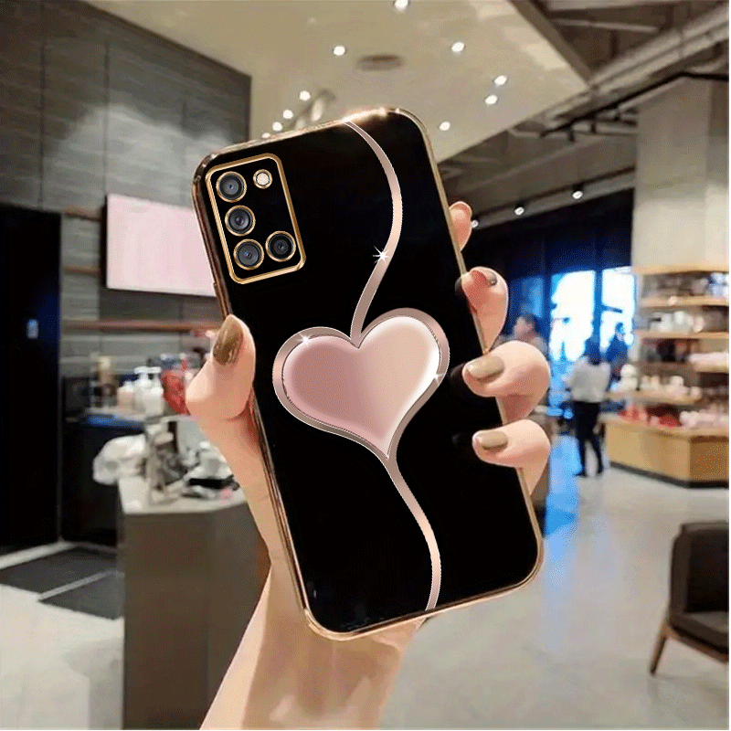 TEMU Phone Case: Shock-absorbing, Anti-slip, Lightweight, Durable, Anti-stain, And Dirt-resistant Phone Case 4, Compatible With Galaxy A31