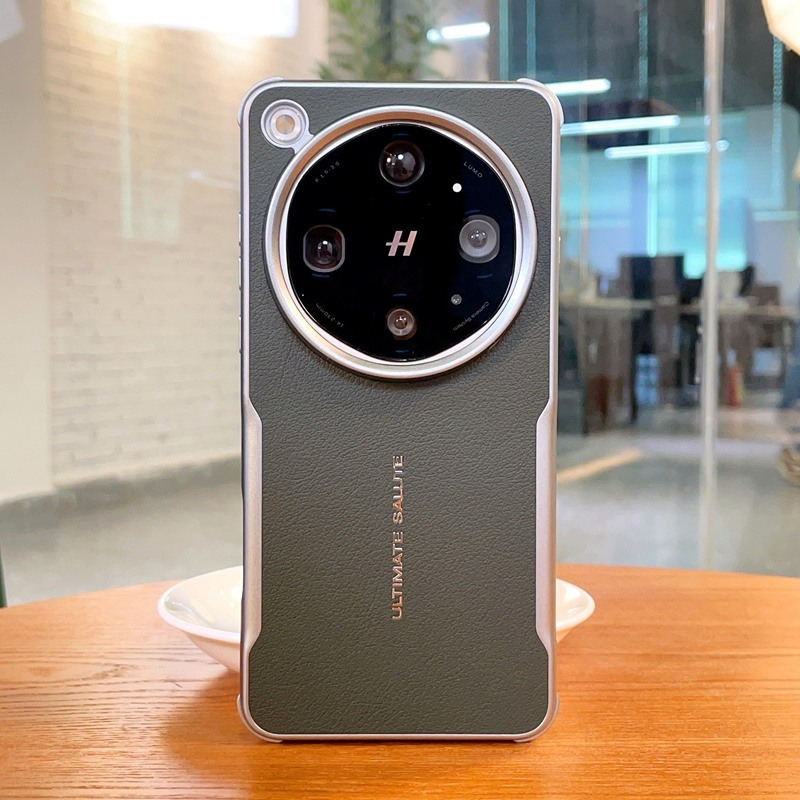 TEMU Phone Case: New Hard Case With Built-in Magnetic Business Protective Cover For Oppo Find X9 Ultra, Featuring A Mirror Frame